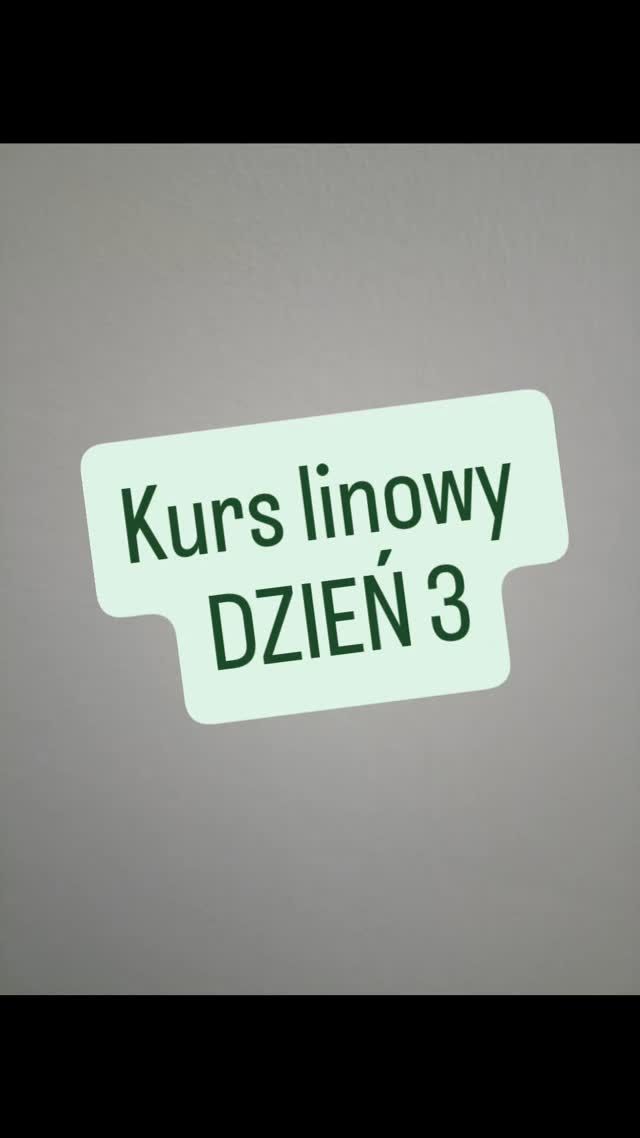Kurs niskich parków linowych dzień #3! #pedagogikaprzygody #outdooreducation #experientialeducation #pedagogikaprzeżyć #szkolenia #niskiparklinowy